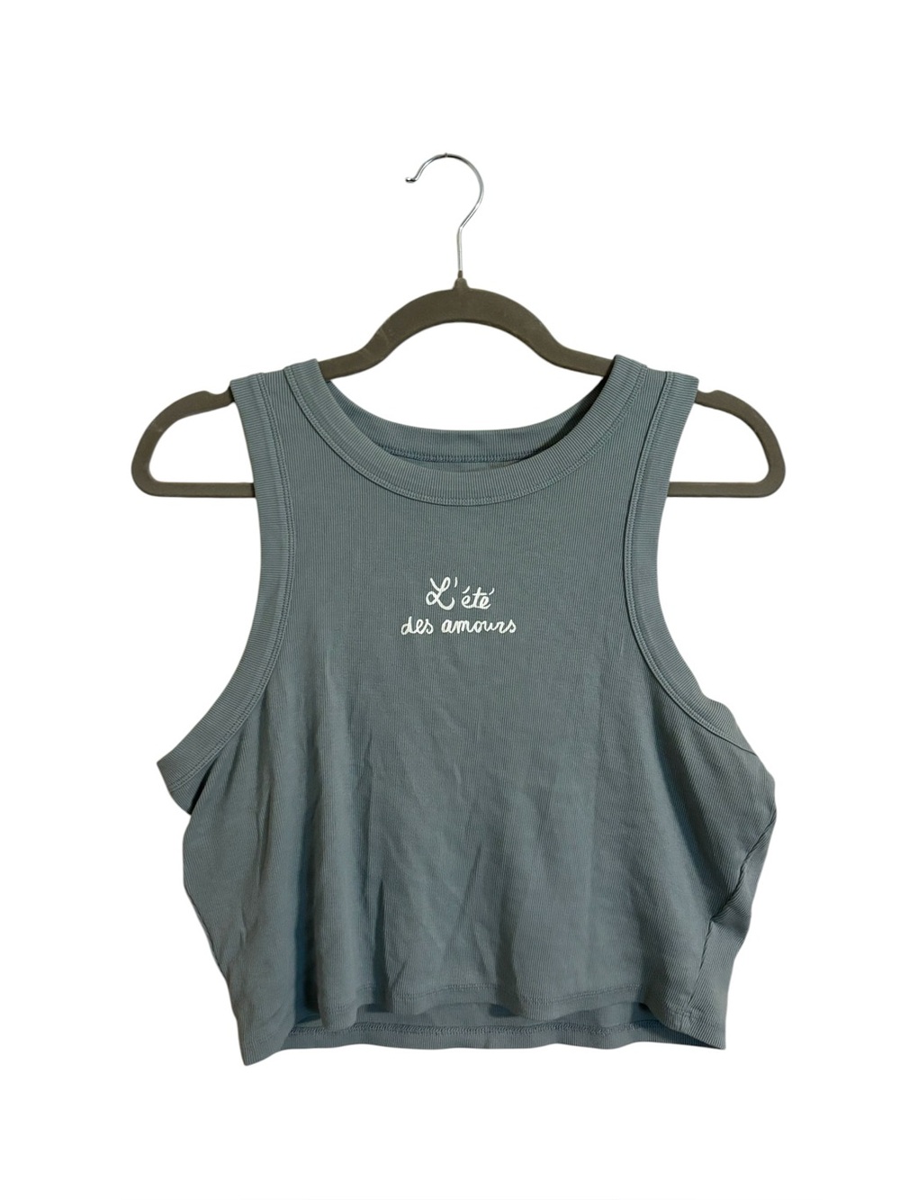 Madewell x Laetitia Rouget French Summer of Love Graphic Crop Top XL